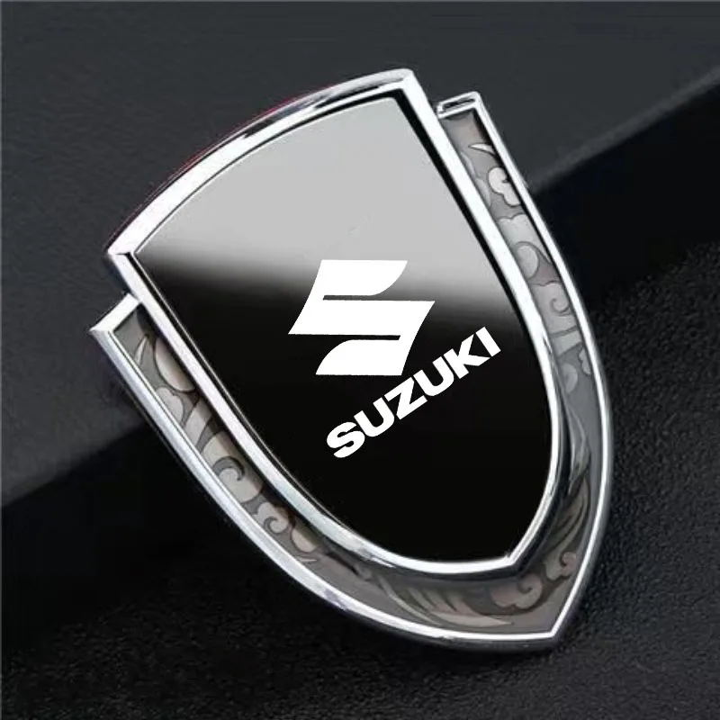 3D Meta Car Sticker Auto Door Trunk Car Body Shield Emblem Protective Sticker for Suzuki S-Cross SX4 Swift XL-7 Car Accessorie