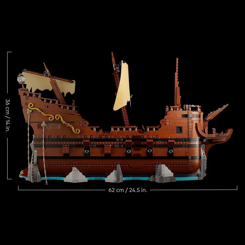 

New 2912PCS Building Block Set Goonie Model MOC-21363 Expert Architecture Ideas Decor Bricks Birthday Party Toys for Kids