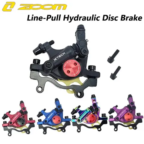 ZOOM HB-100 XTECH MTB  Hydraulic Disc Brake Kit for Mountain/Electric Folding Bike Front Rear Clamps ​Bicycle Accessories