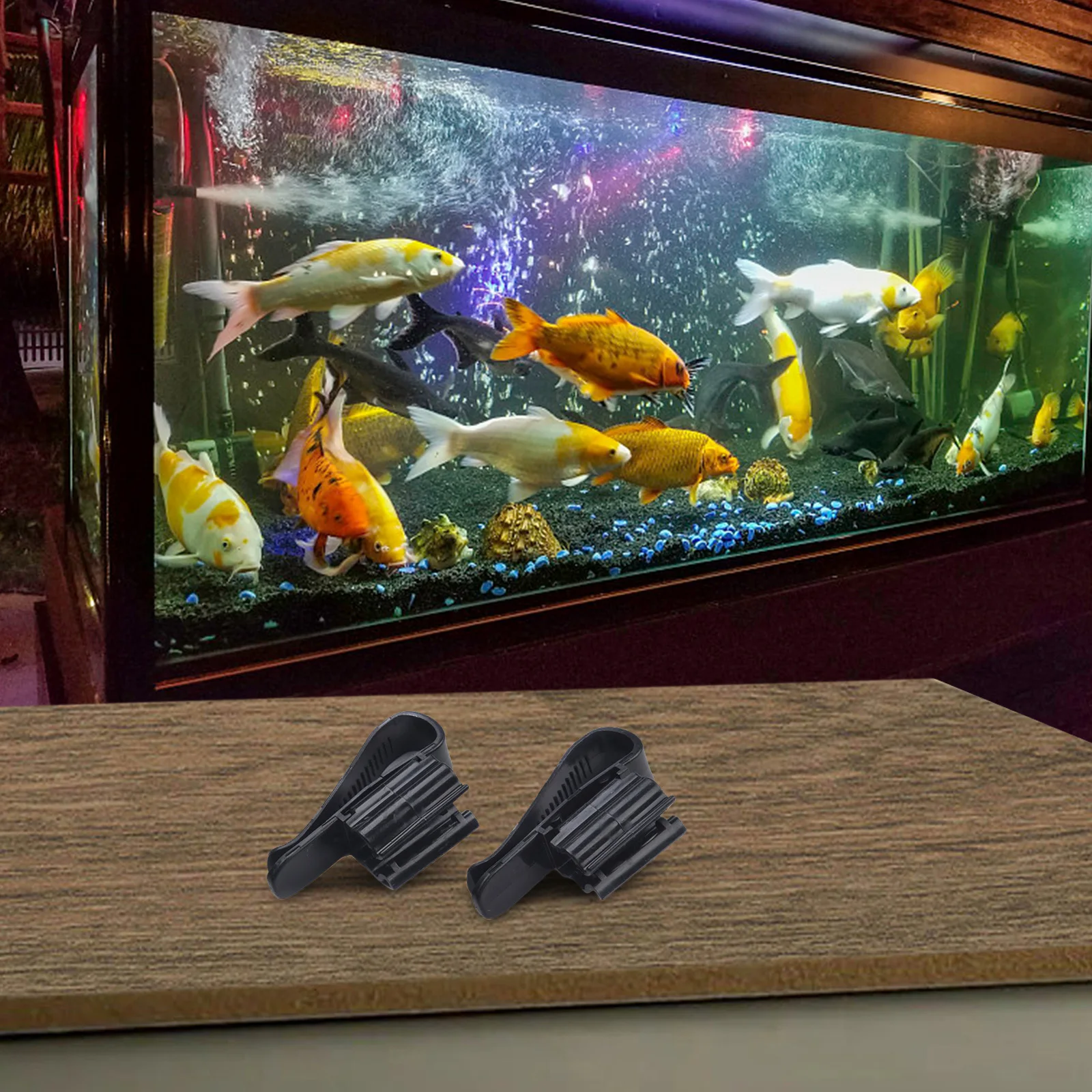 For Water Pipe Holder Clips for Fish Tanks 5 ABS Clips for 8 16mm Diameter Essential for Secure For Water Management