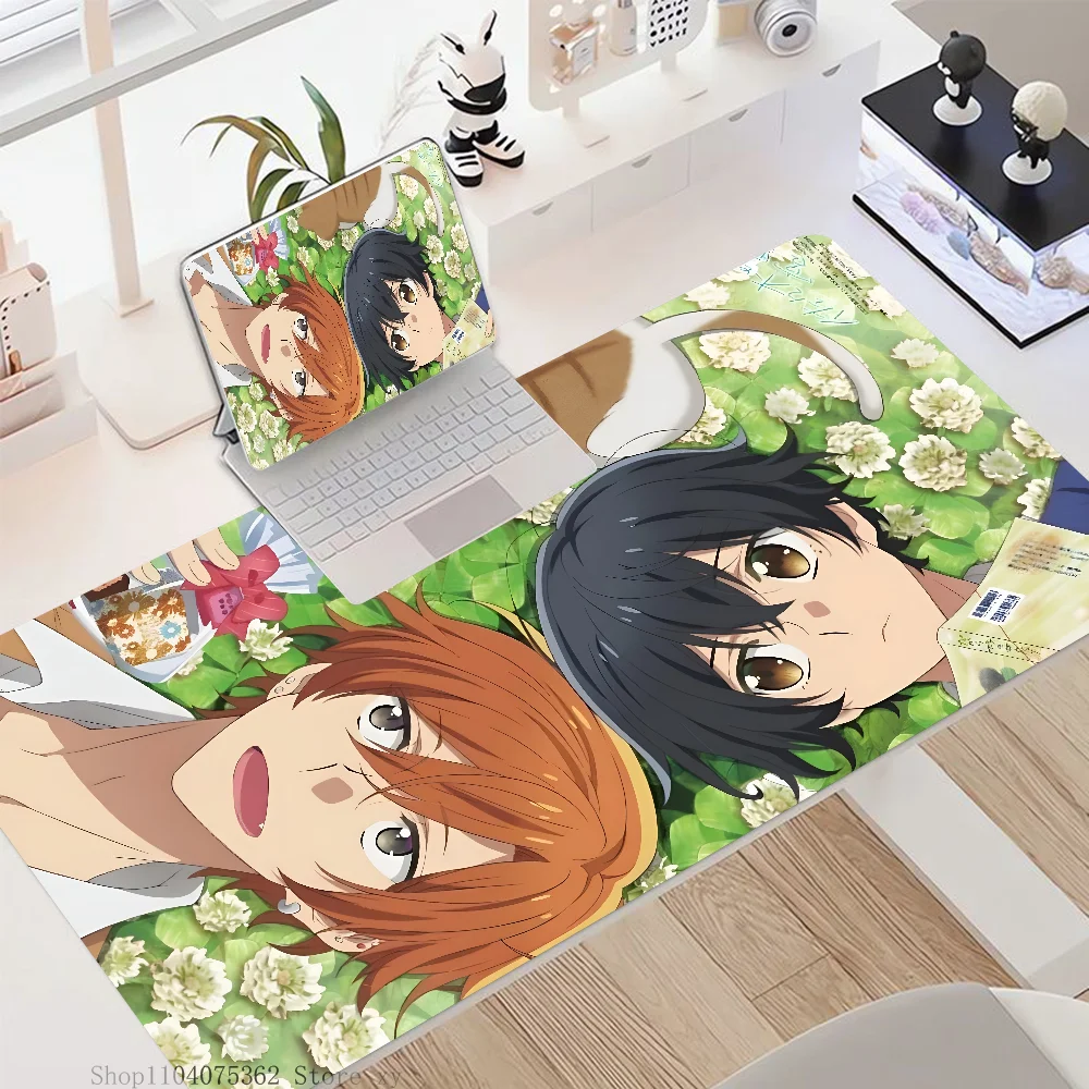 Sasaki And Miyano Anime Mousepad Large Gaming Mouse Pad LockEdge Thickened Computer Keyboard Table Desk Mat