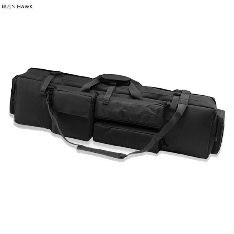 M249 Gun Bag Air Gun Color Bullet Rifle Strap Oxford Leather Case Hunting Rifle Protective Case