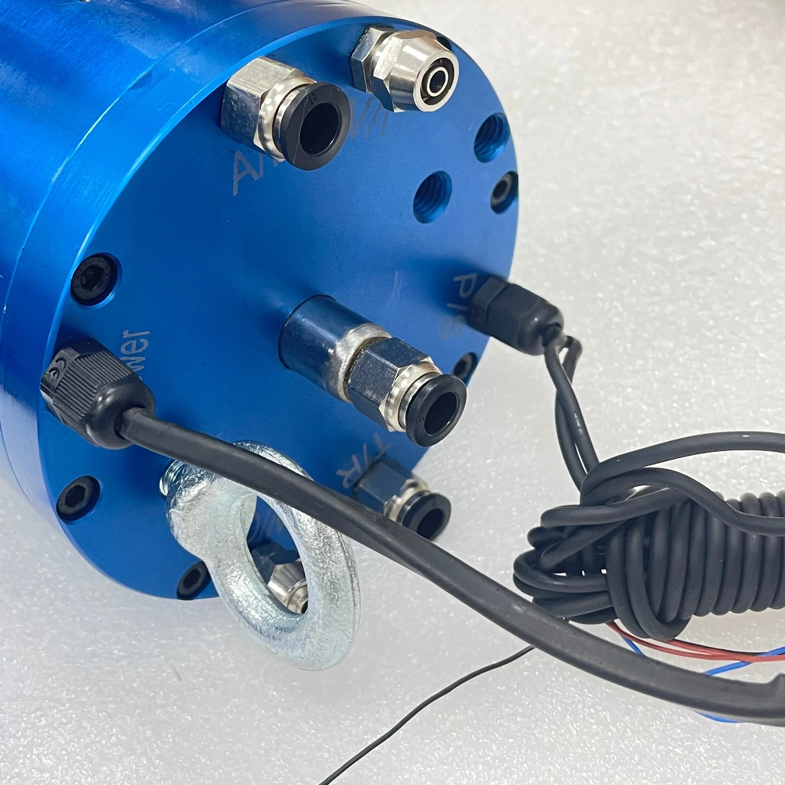 محرك لـ Cnc Steel MillHOLRY 120 مم مبرد بالماء 18000 دورة في الدقيقة 24000 دورة في الدقيقة ISO30 BT30 5.5kw ATC المغزل