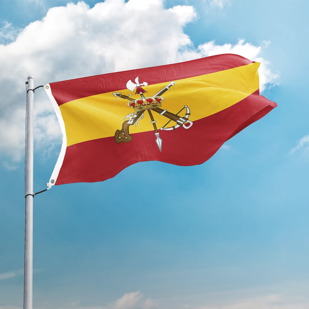 Flag of the Spain Legion 3 x 5 FT 90 x 150 cm Spain Banners Custom Logo Outdoor Decoration Polyester