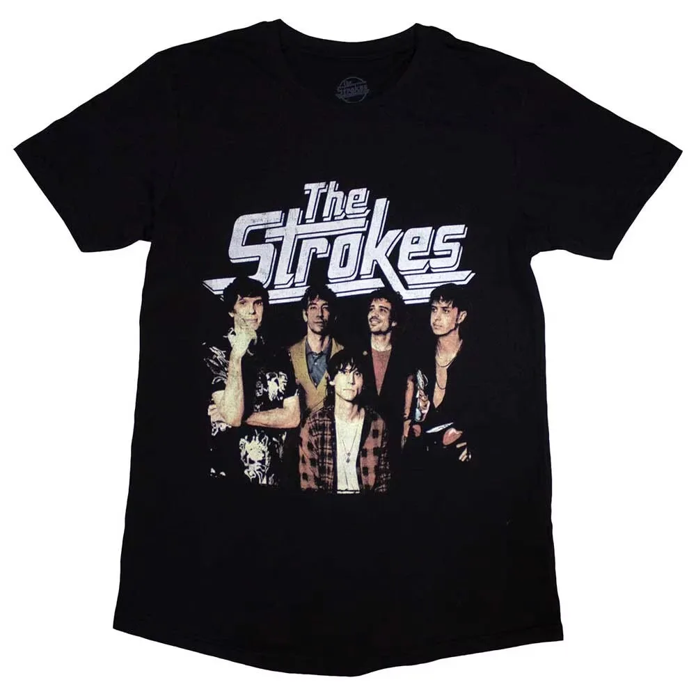 2026 New Y2K Street Style The Strokes Band Music Festival Graphic Tee Unisex Cotton Summer Short Sleeve Rock Fan Casual T-Shirt