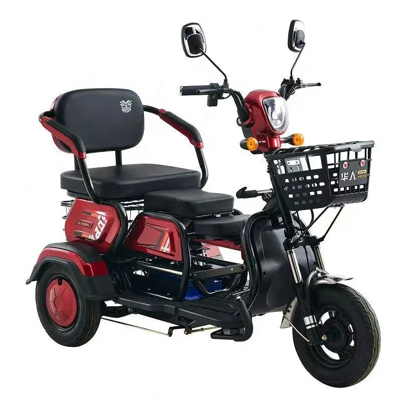 

Best Price Elderly 3 Seats Family Adult Electric Tricycle For Sale