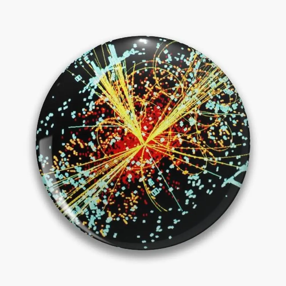 Higgs event at CERN's LHC Pin Buttons Brooches  Jewelry Accessory Customize Brooch Fashion Lapel Badges