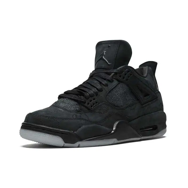 Nike Jordan 4 Retro Kaws Black Sneakers shoes 930155-001