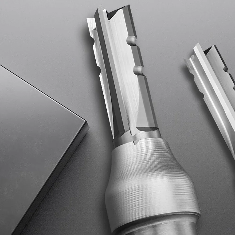 Tideway 4 شفرة قطع CNC كربيد قاطعة المطحنة 4 المزامير TCT مستقيم راوتر بت للخشب MDF متعدد الطبقات لوح جسيمات