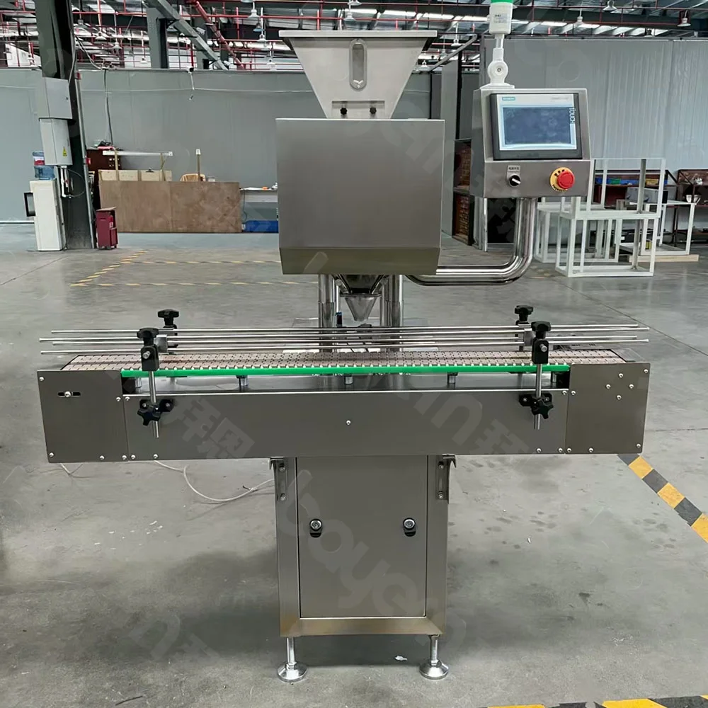 

Fully Automatic 8 Channel Pill Capsule Tablet Counting Machine Electric Bottle Tablet Counter Packing Machine to Count Pills