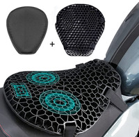 Motorcycle Seat Cushion Cruiser Sports Travel Saddle Pressure Reducing Shock Absorber Protector Motorcycle Air Cushion Cover