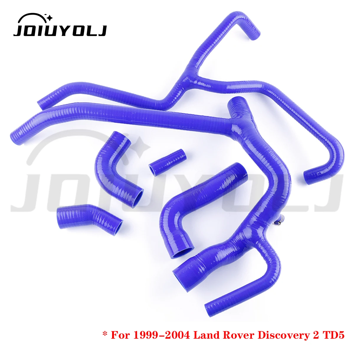 7Pcs For 1999-2004 Land Rover Discovery 2 TD5 Silicone Radiator Coolant Full Complete Whole Set Pipe Tube Hose Kit