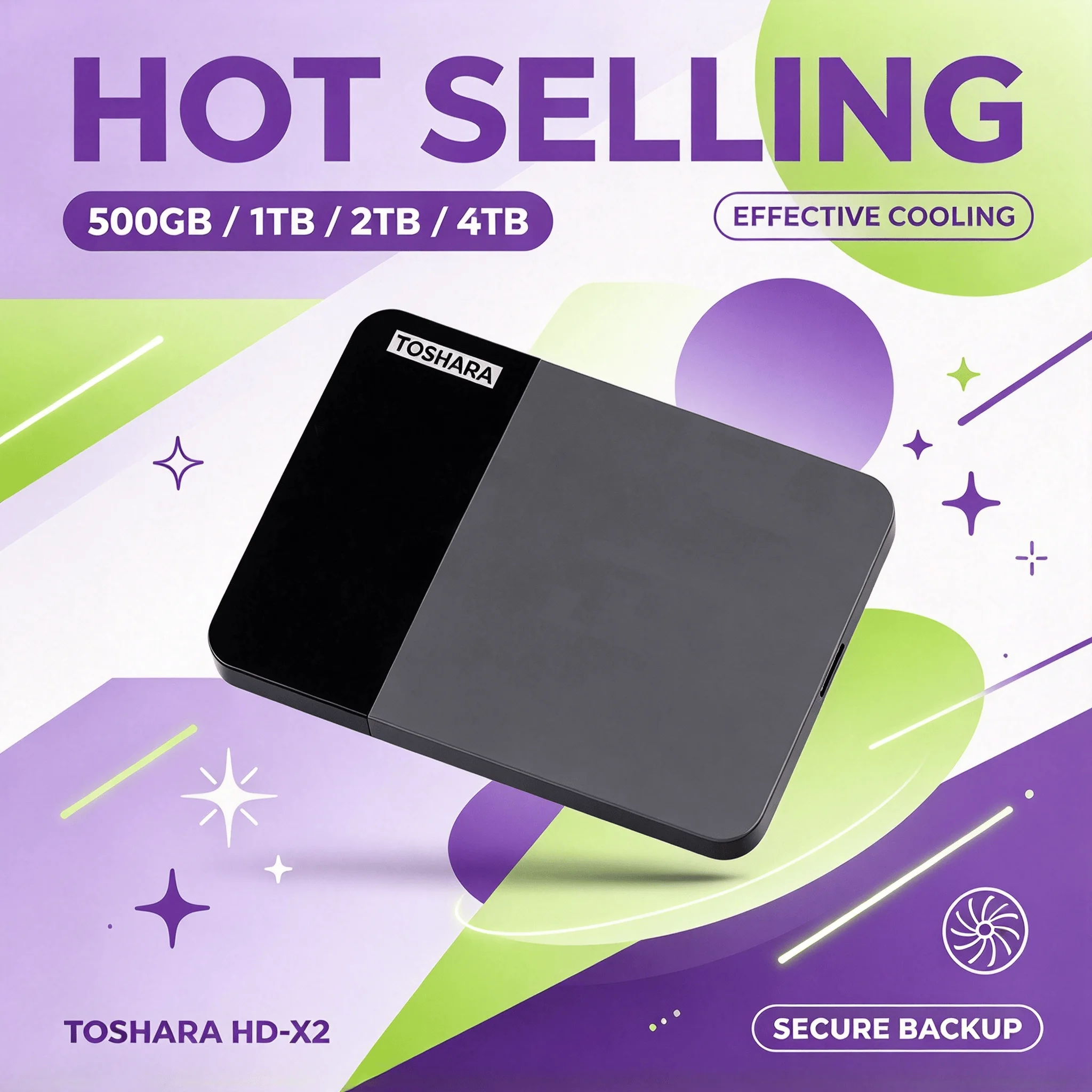 Portable External HDD TOSHARA B3 2.5 Inch Canvio Ready USB3.0 1TB 2TB 4TB Hard Disk for Laptop Mac Android Pro Max HD V30