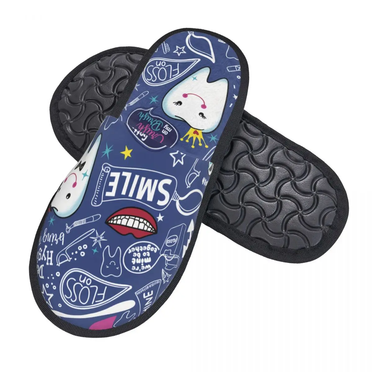 طب الأسنان لطب الأسنان، جرجر مريح مع شباشب من إسفنج الذاكرة، أحذية منزلية للسبا