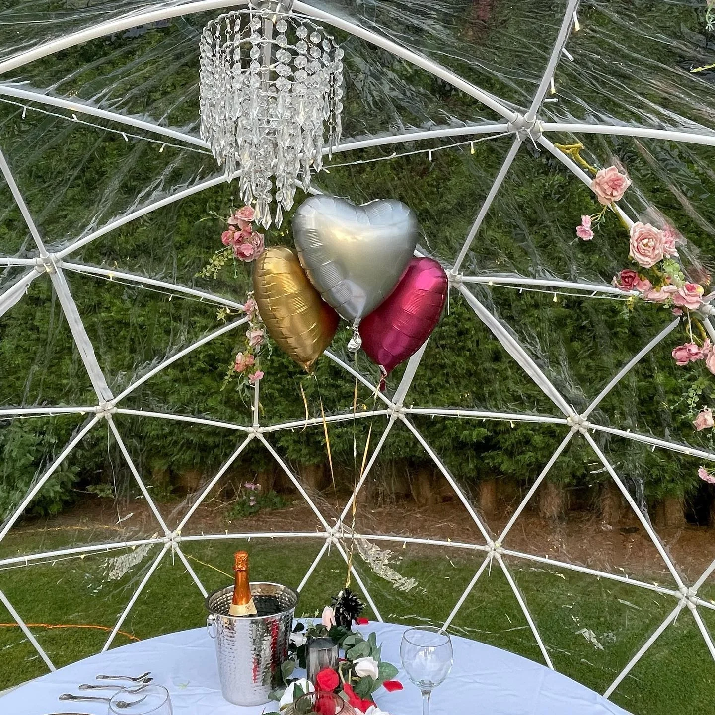 Tent Outdoor Transparent Geodesic Dome Tents Glamping Hotel Marquee Dome Tent for Sale