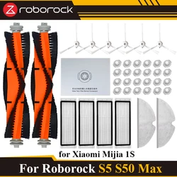 Hepa Filter for Xiaomi Mijia 1S,Roborock S5 S50 Max,Mi Robot Vacuum Cleaner,Mop Roller Side Brush Accessories Spare Parts Kit