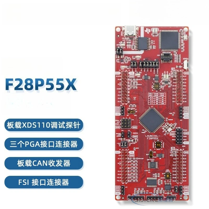 For F28P55X C2000  3 Interface Connectors  Development Board
