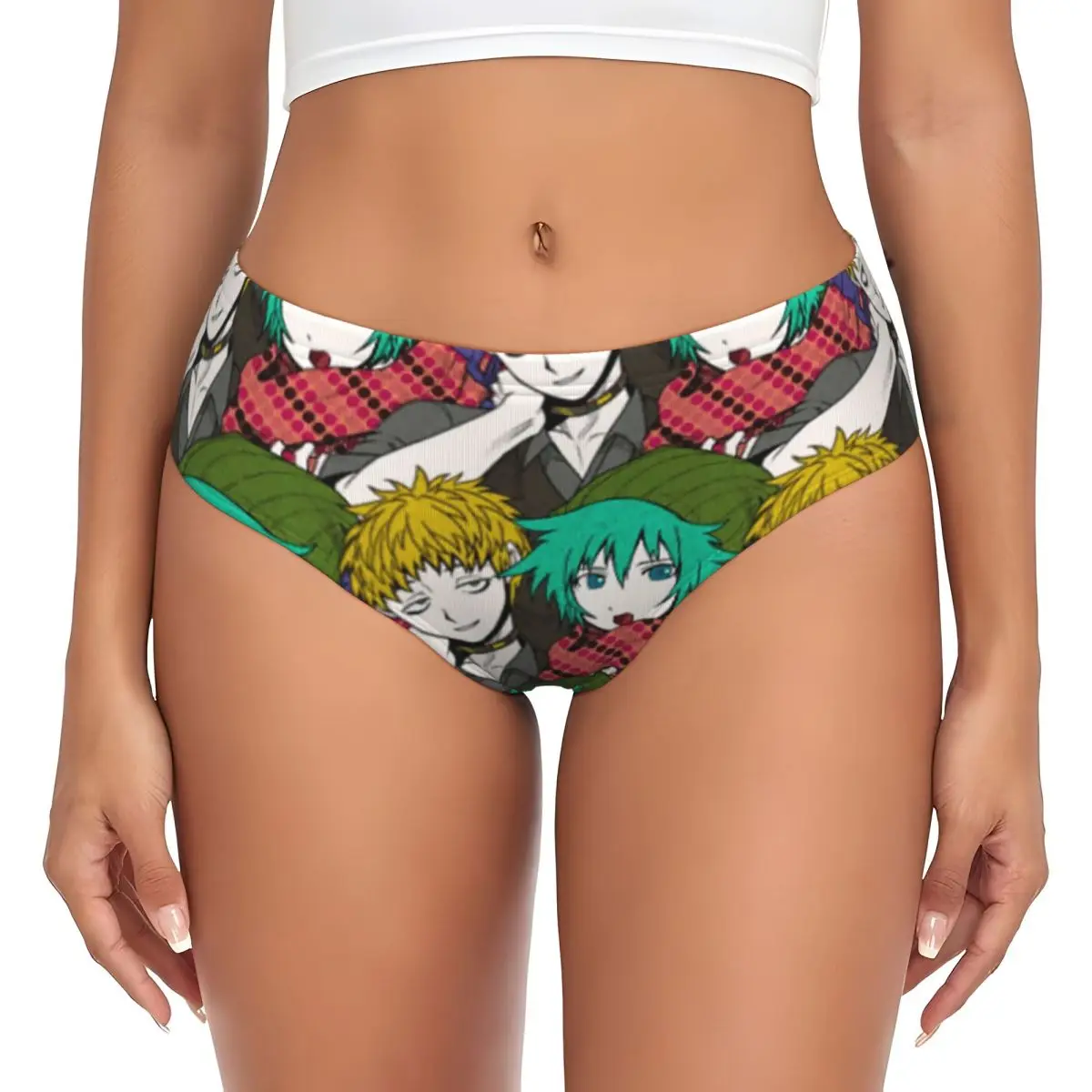 

Custom Shin Tsukimi YTTD Game Anime Briefs Underwear Women's Breathable Stretch Shorts Panties Brief Panties