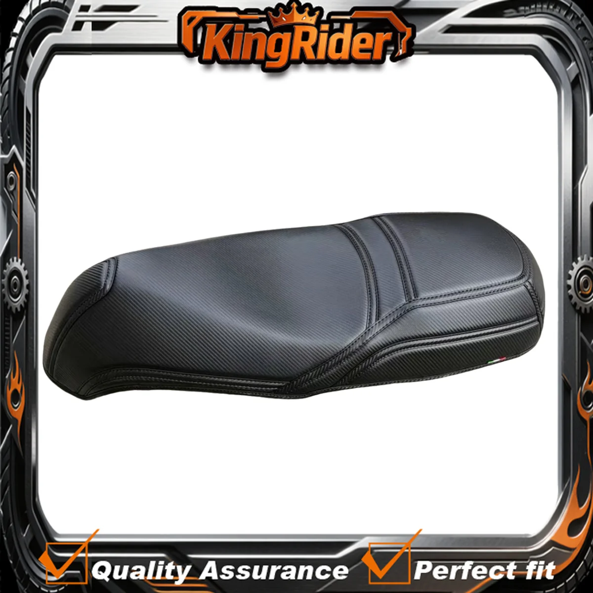 Fit For ZONSEN CYCLONE RT3E Motorcycle 10MM seat cover (non seat) upgrade accessorie seat cover lumbar backrest integrated