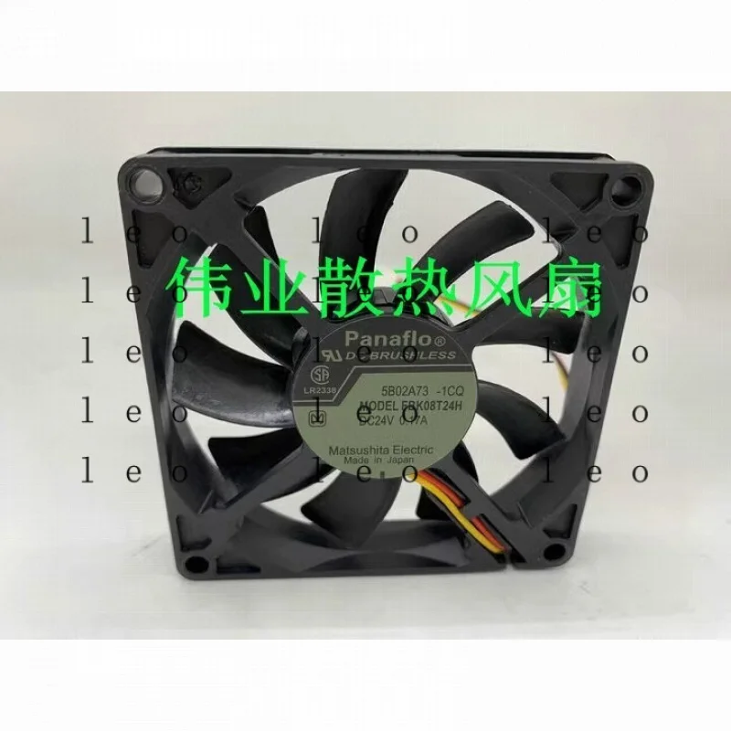 AA  for  Panaflo FBK08T24H DC24V 0.17A 80*15MM 3-Wire Inverter Cooling Fan
