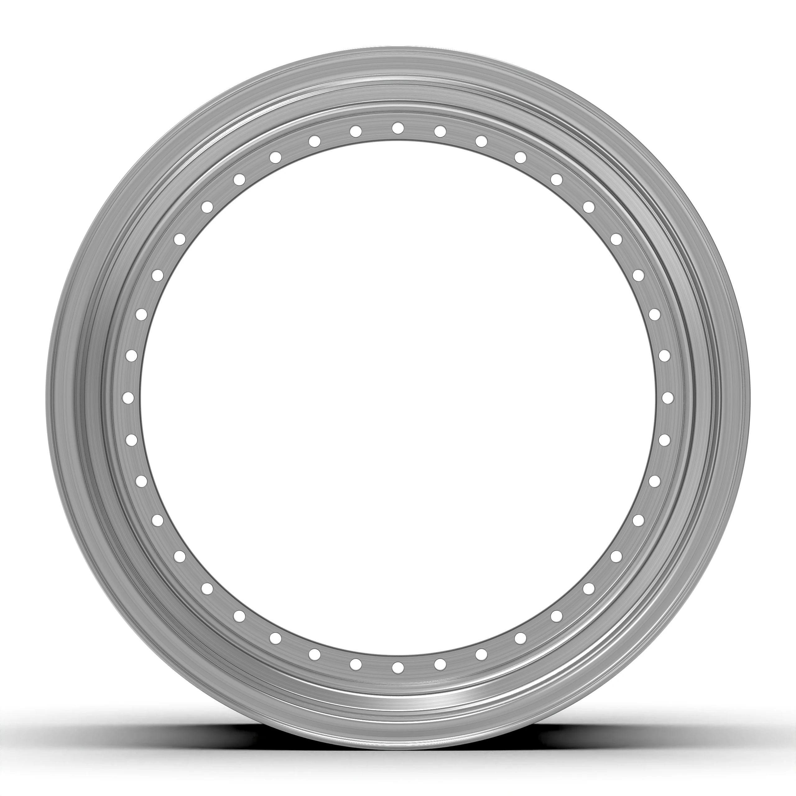 Custom 3pcs Forged Wheels T6061 Forged Wheel Rims with Diameter 12''-26'' Straight Edge Step Outer Lip