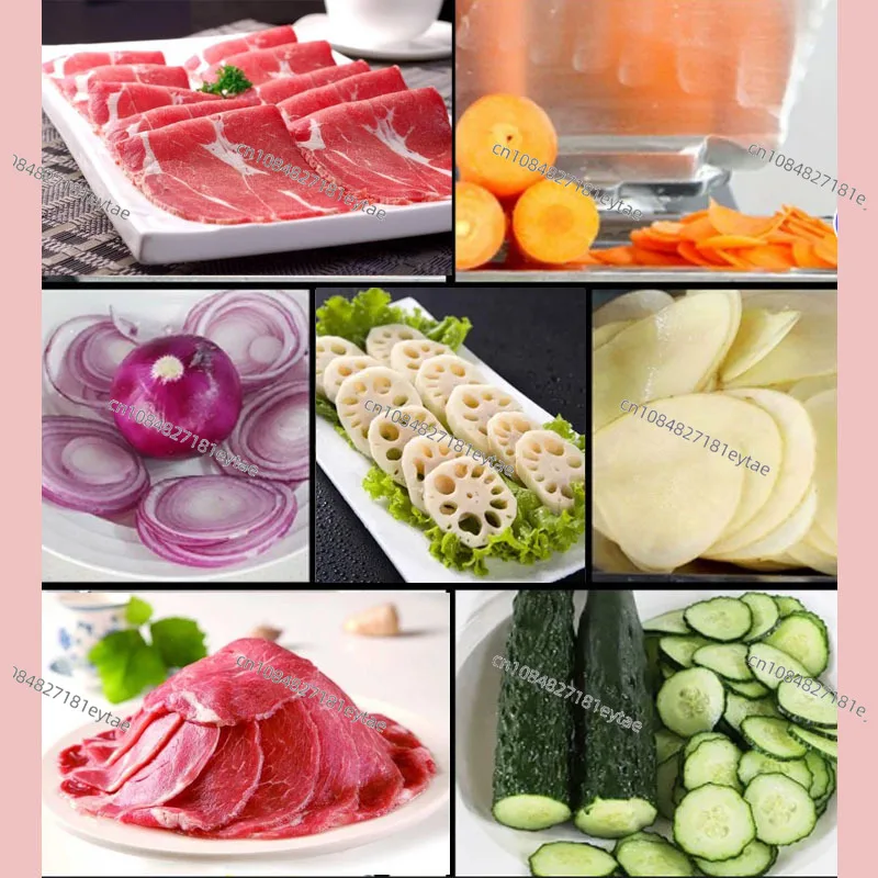12-inch Semi-automatic Electric Commercial Slicer Frozen Meat Slicer Machine China Factory Supplier Meat Cutter