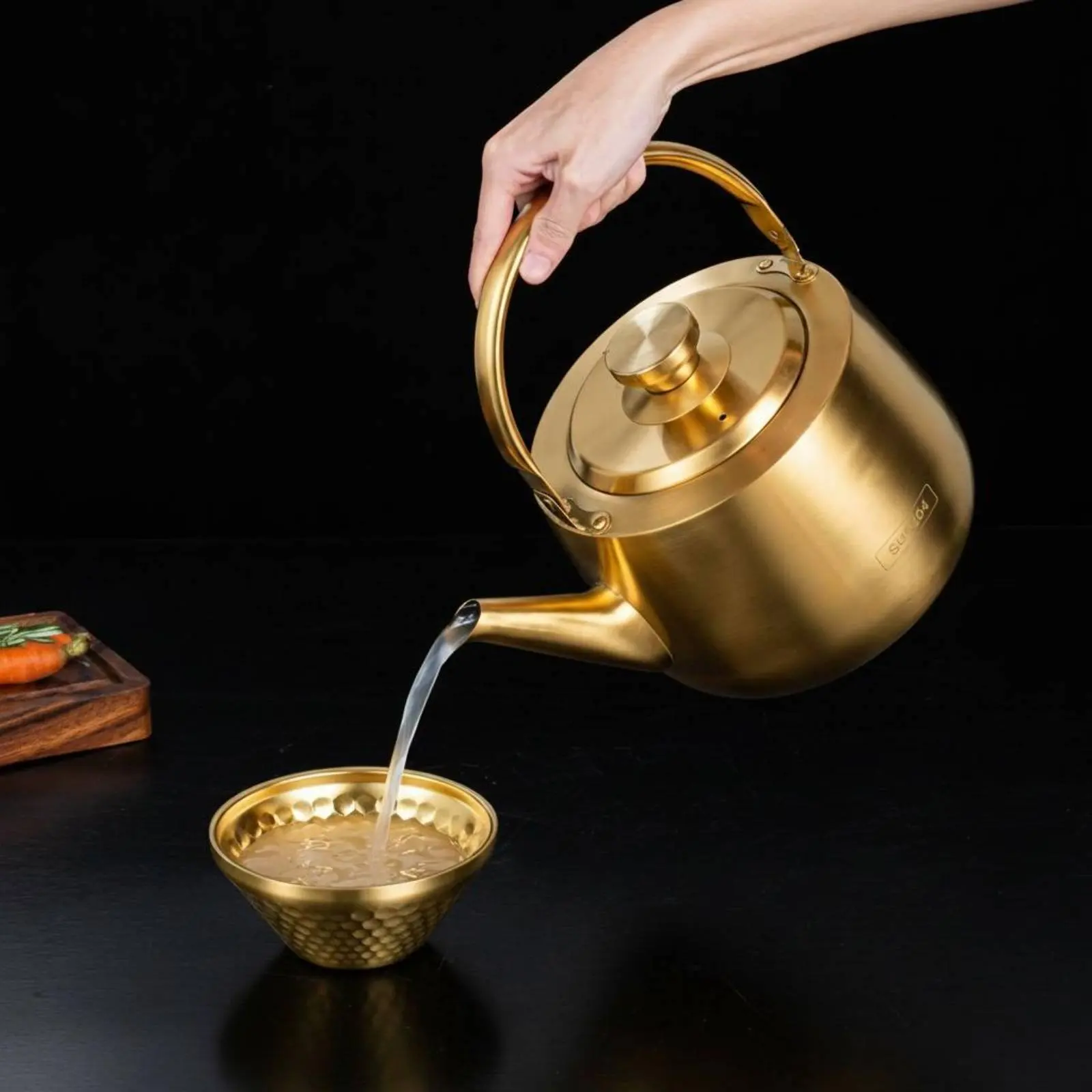 Large Capacity Water Boiler Versatile Stovetop Kettle Stainless Steel Stovetop Kettle Easy to Clean Professional Soup Pot