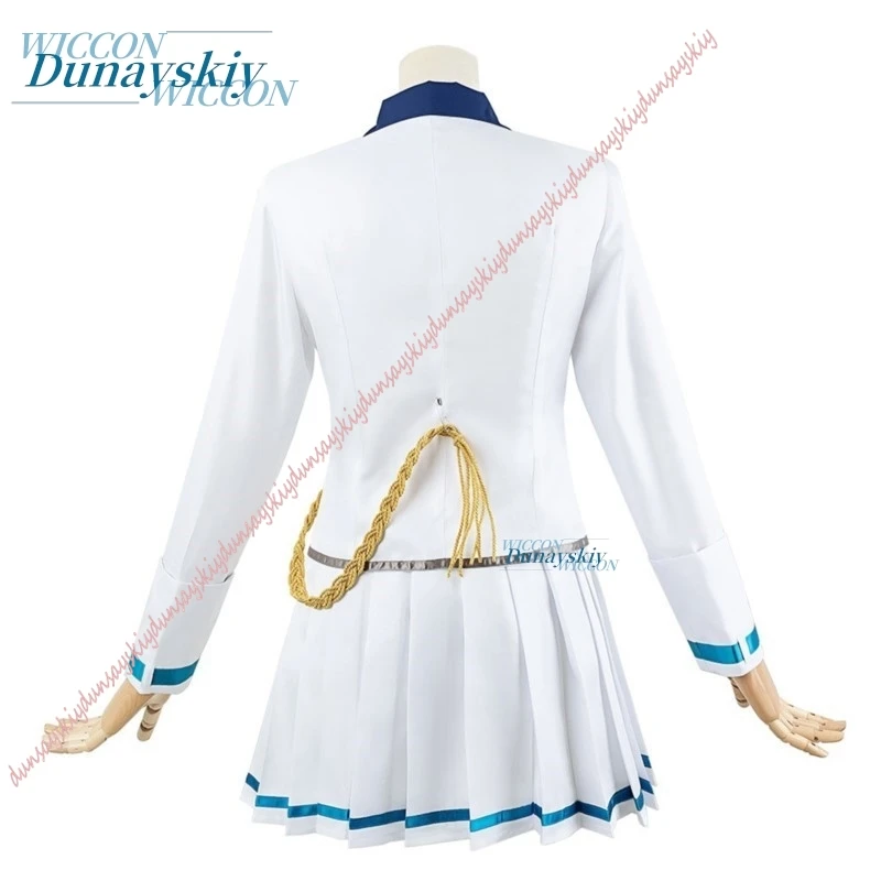 Anime Game Female Full Set Halloween Party Performance Wear Wig Heaven Burns Red Shirakawa Yuina Cosplay Costume Collection cute view 4