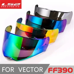 LS2 FF390 Breaker lente de casco de cara completa, visera adicional con orificios de película antivaho, solo para cascos de motocicleta LS2 FF390