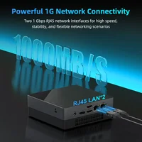 Texhoo MINI PC AMD Ryzen5 5625U 7530U R7-5800H DDR4 16G 2666MHz 512G SSD Pcle3.0 WIFI6 BT5.2 4.3GHz Desktop Computer Office PC 5