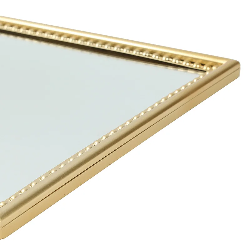Jane American light luxury decoration wall-mounted mirror bathroom bathroom mirror porch restaurant round sun glass mirror