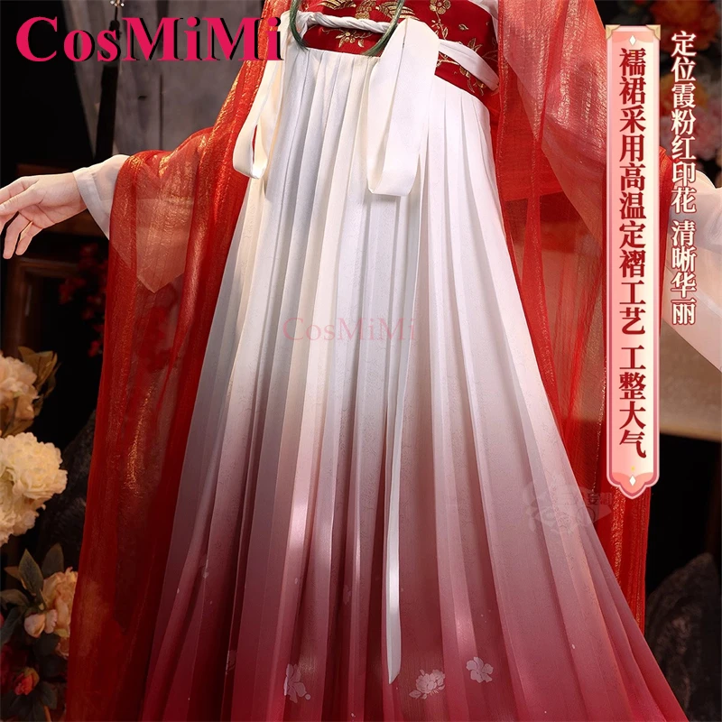 CosMiMi Anime The Apothecary Diaries Maomao Cosplay Kostüm Wunderschönes elegantes Tanzkleid Karneval Party Rollenspiel Kleidung Neu