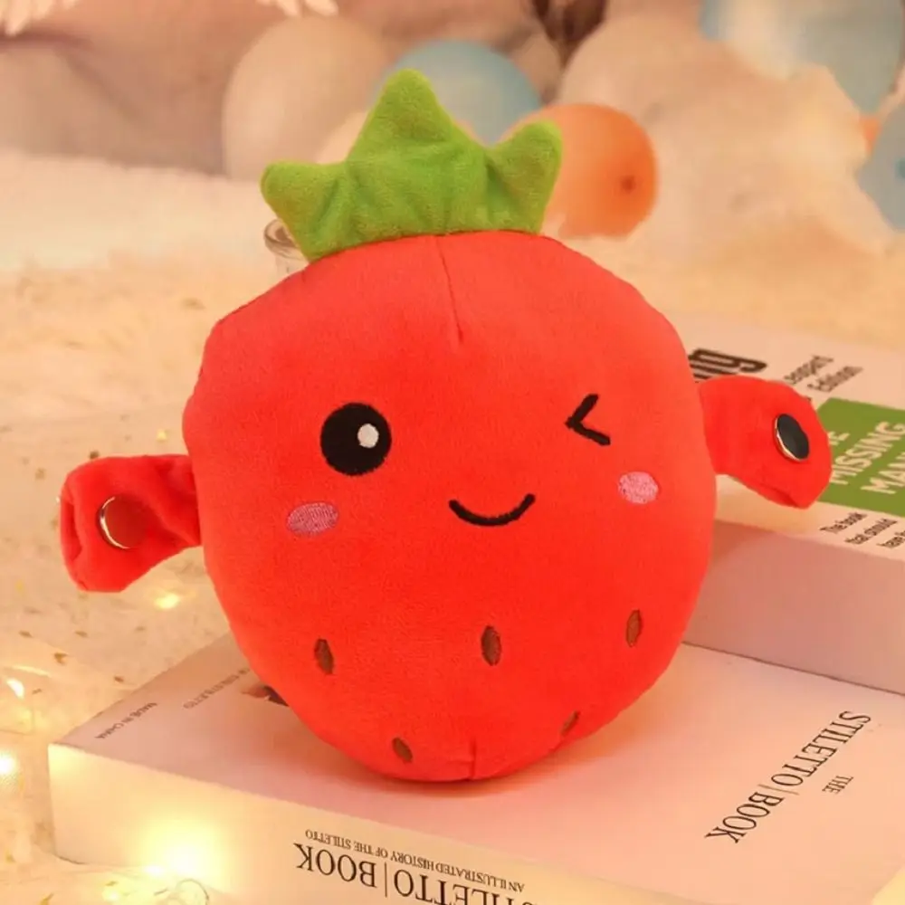 Creatieve Fruit Inductie Metronoom Leuke 15-muziekmodi Fruit Knuffel Gevulde Pop Zintuiglijke Muziek Ritme Gevulde Pop