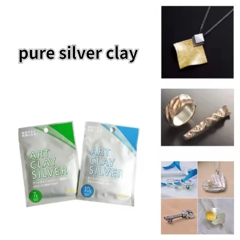 

Silver Clay Specification/5g/7g/10g Bag Handmade DIY Silver Jewelry/Material Used for Making Rings Pendants Earrings Accessories