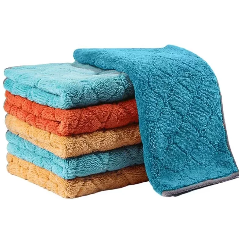 

Салфетки для мытья посуды из микрофибры, многофункциональные полотенца для мытья посуды, двухсторонние тряпки для чистки, подушечки для мытья посуды, чистящая одежда