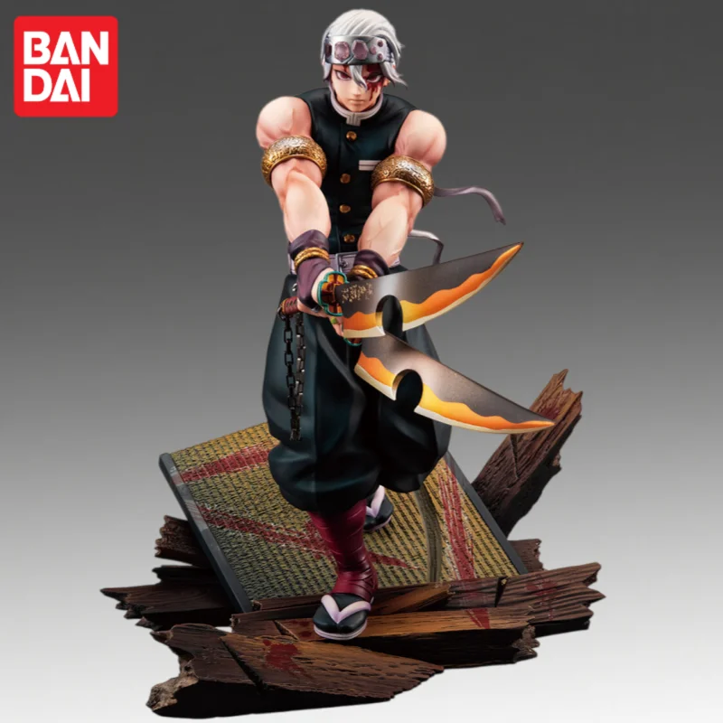 

В наличии: Оригинальная фигурка Bandai Megahouse Demon Slayer Uzui Tengen, новая, в коробке, модель персонажа аниме, игрушка.