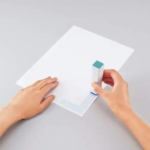 Imagen 2 del producto Barra de pegamento sólido PVP de 10g, barra de pegamento que cambia de color para papelería de estudiantes, pegamento sólido, suministros escolares de alta viscosidad