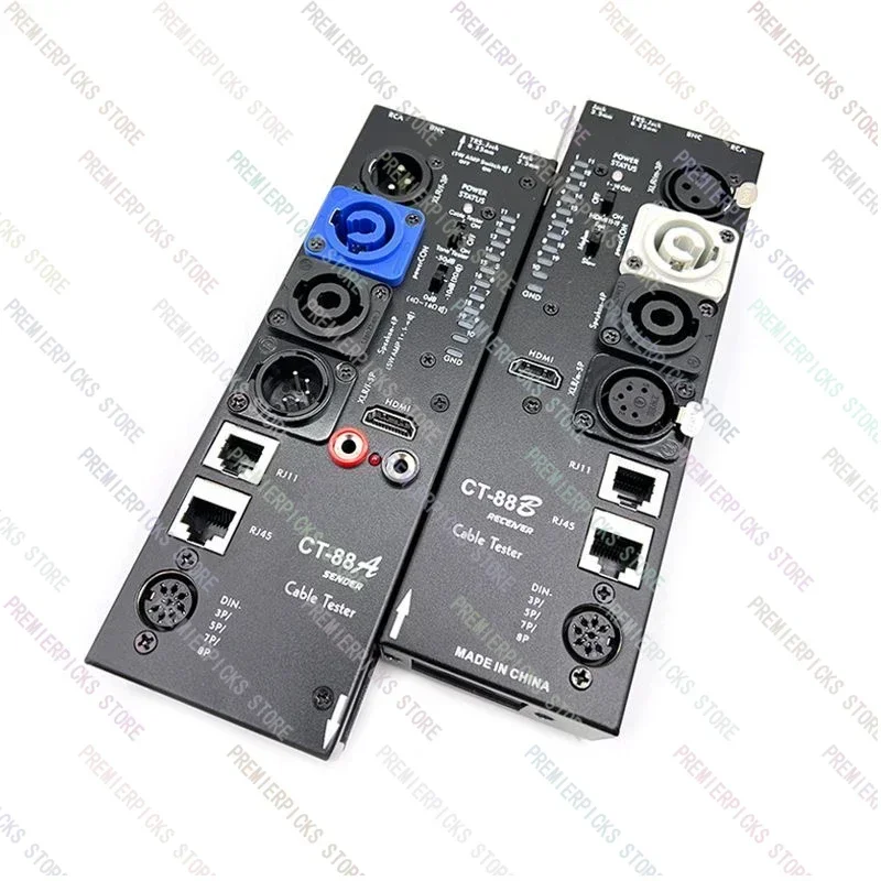 CT-88 Separate Multi-Function Line Meter Xlr Signal Hdm Automatic Audio Side