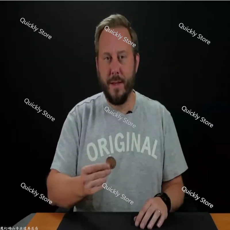 2025 Coin Vanish von Rick Holcombe – Zaubertricks (Sofortiger Download)