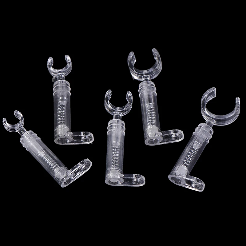 5Pcs Neon Light Transparent Supports Neon Sign Plastic Stand Height For 8mm~18mm Tube Neon Sign Parts