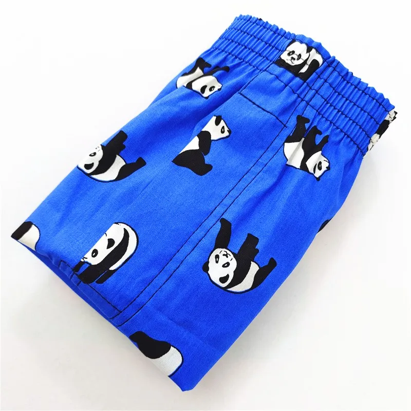 New Men\'s Underwear Comfortable And Breathable Cotton Panda Shorts Men\'s And Women\'s Lounge Sleep Bottoms