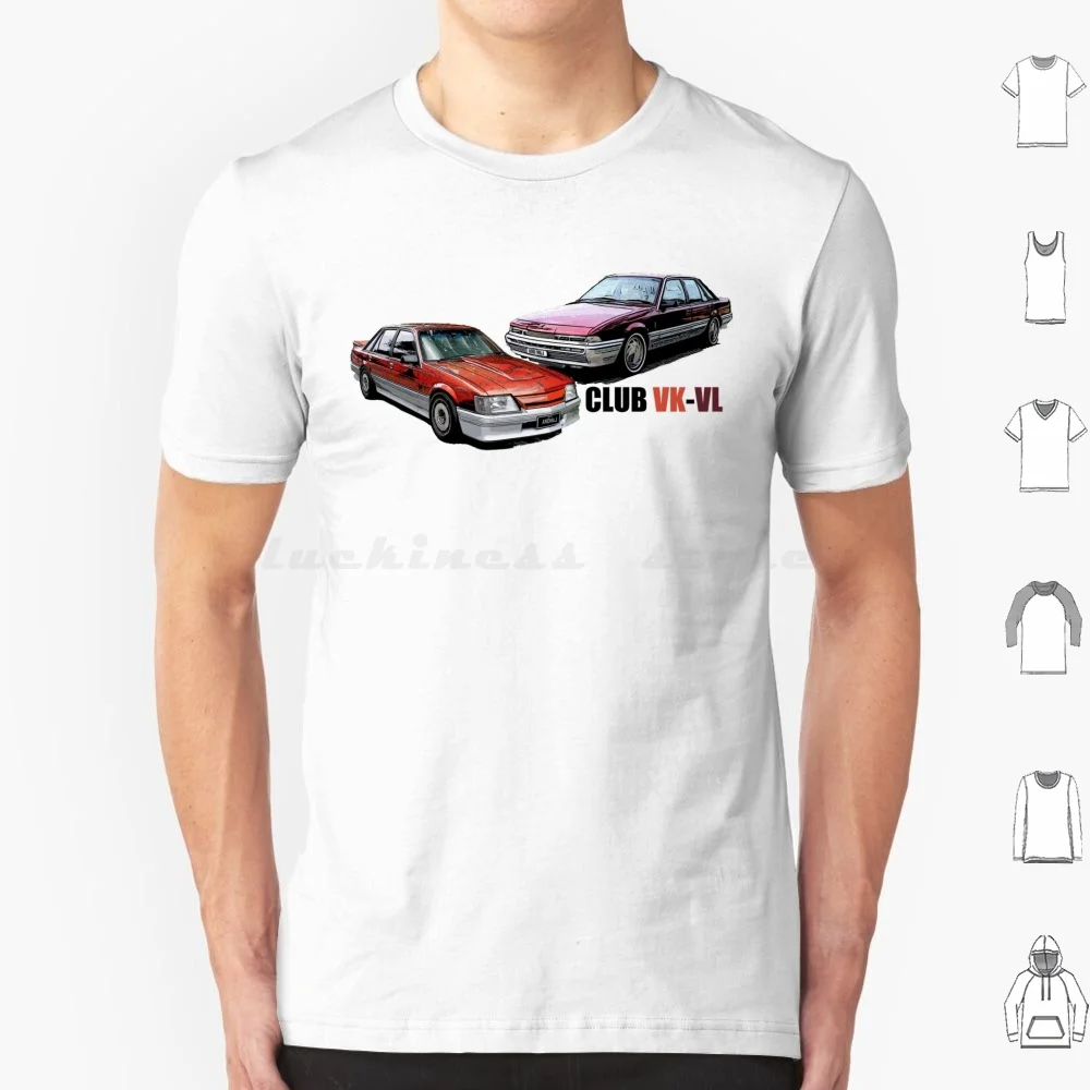 Camiseta de algodón de Club vk-vl Calais, camiseta fresca 6Xl, Vk Vl Holden Commodore Car