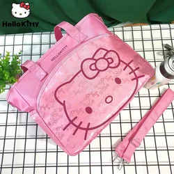 Sanrio Hello Kitty Bags Multi-functional Large Capacity Tote Bag Messenger Bag Women Luxury Handbag Female Fashion Shoulder Bag