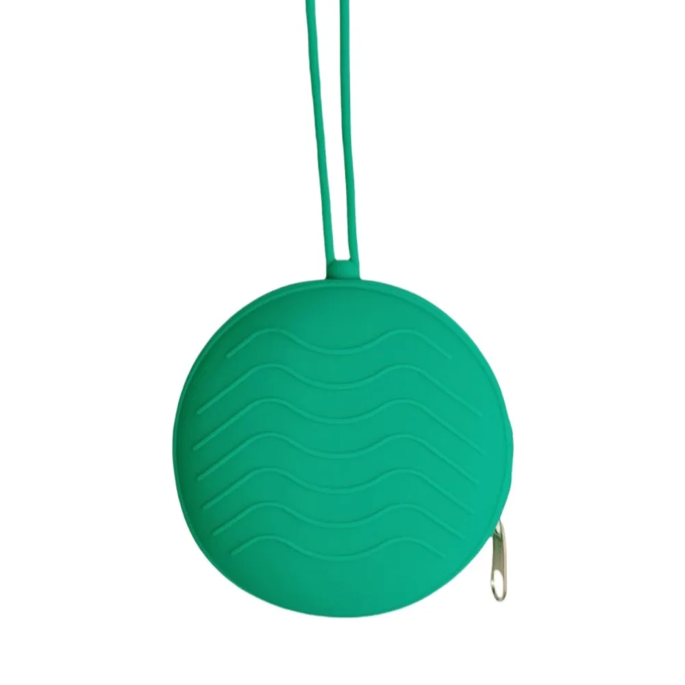 Nuovo porta ciuccio in silicone BPA gratuito portatile contenitore per succhietto accessori borsa portaoggetti per capezzoli rotondi per esterni