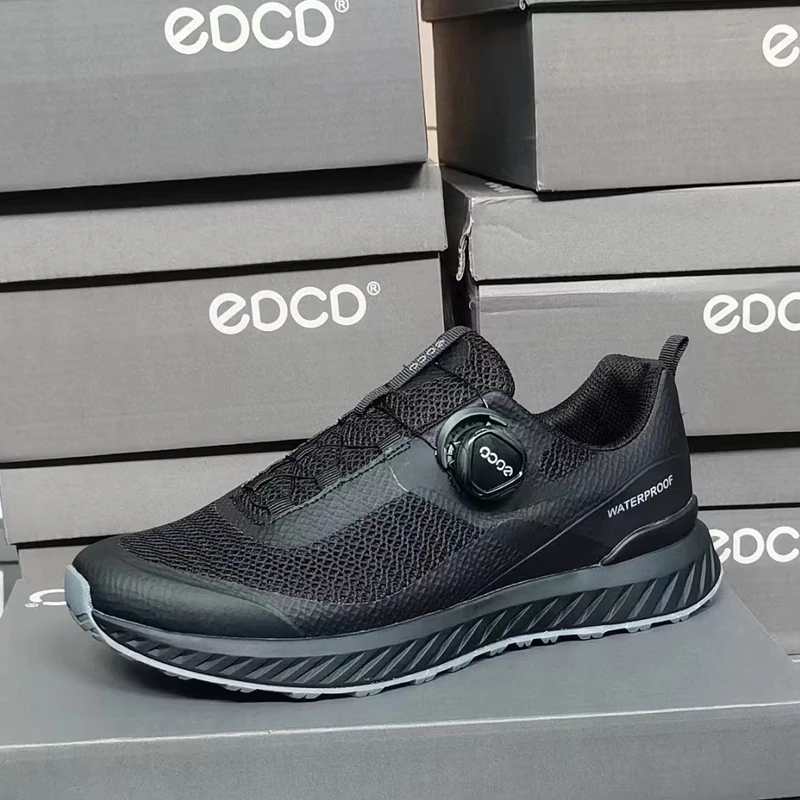 New Men\'s Golf Shoes High Quality Mesh Breathable Comfortable Wear-resistant Lightweight Outdoor Sports Walking Sneakers