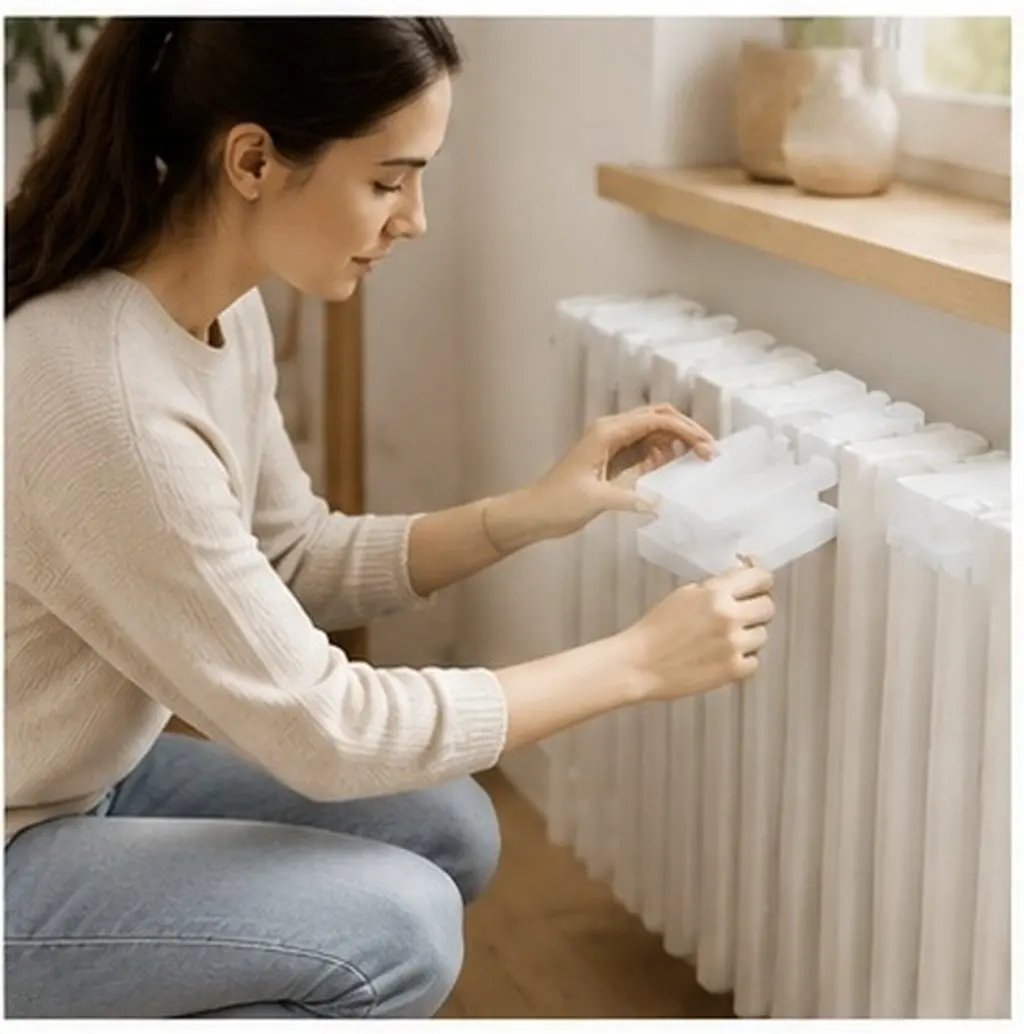 24Pcs Plastic Radiator Sleeve Guards Secure Fit Radiator Bracket Insulators Debris Resistant Protective Covers for Home Use