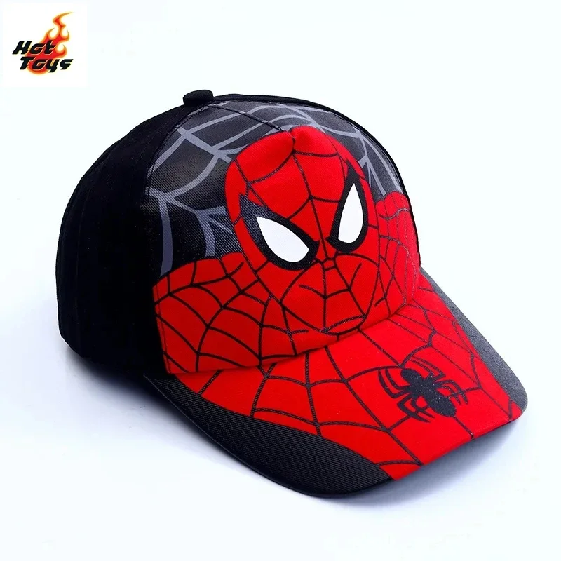 New Spider-Man children 2024 summer cartoon cloth baseball cap autumn and winter duck tongue cap the whole network low price