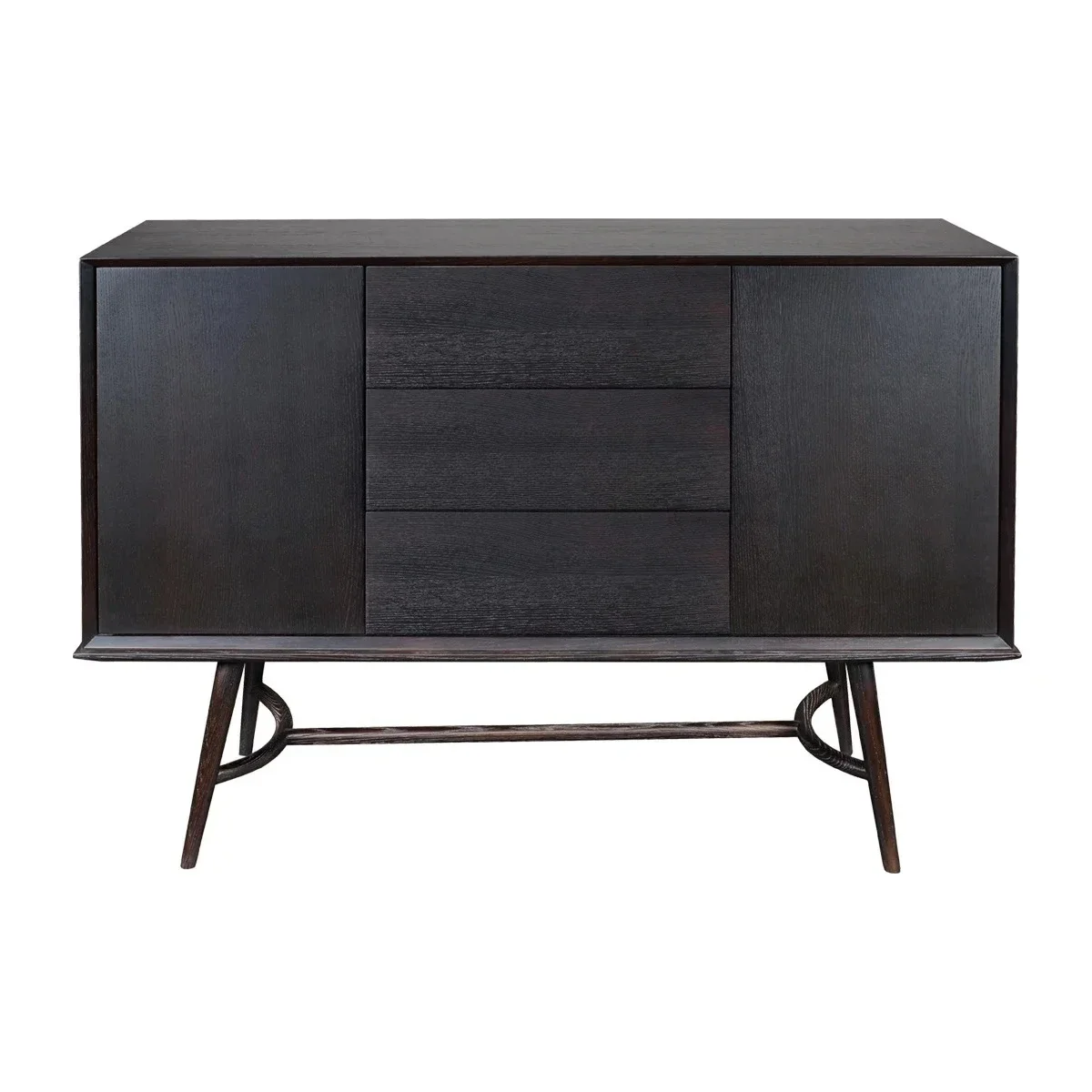 A Italian modern living room storage dining side new Chinese solid wood dining room wine cabinet