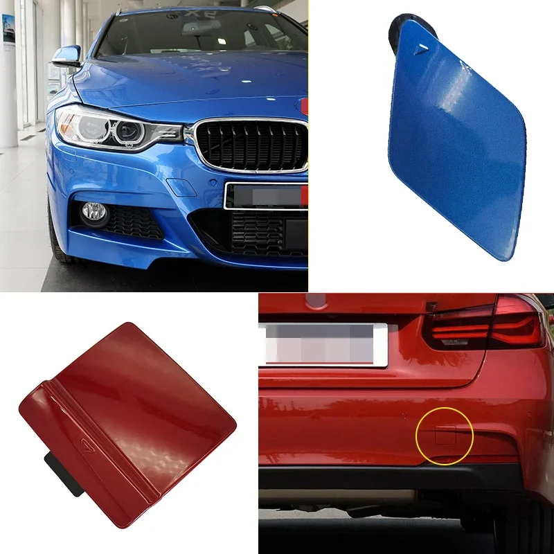 For BMW F30 F31 F35 M Sport Car Front Bumper Tow Hook Towing Eye Cover Cap Trailer Hauling Towing Auto Accessories 2012-2019