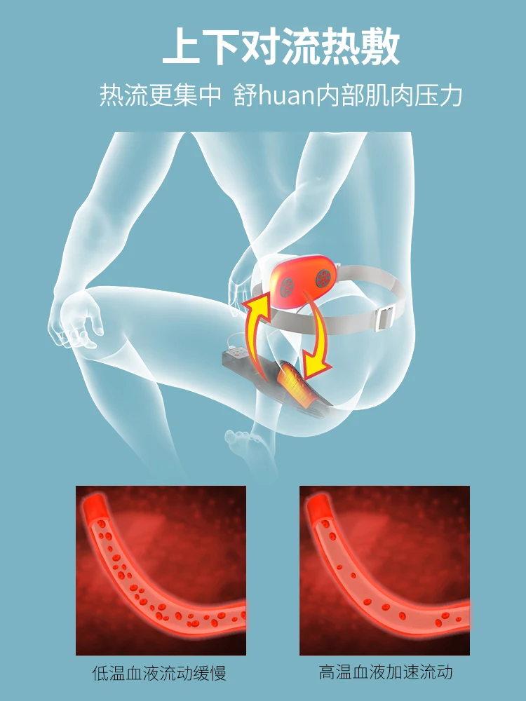 Prostate vibration massage, household red light sitting moxibustion, private vibration, prolonged sitting in the office